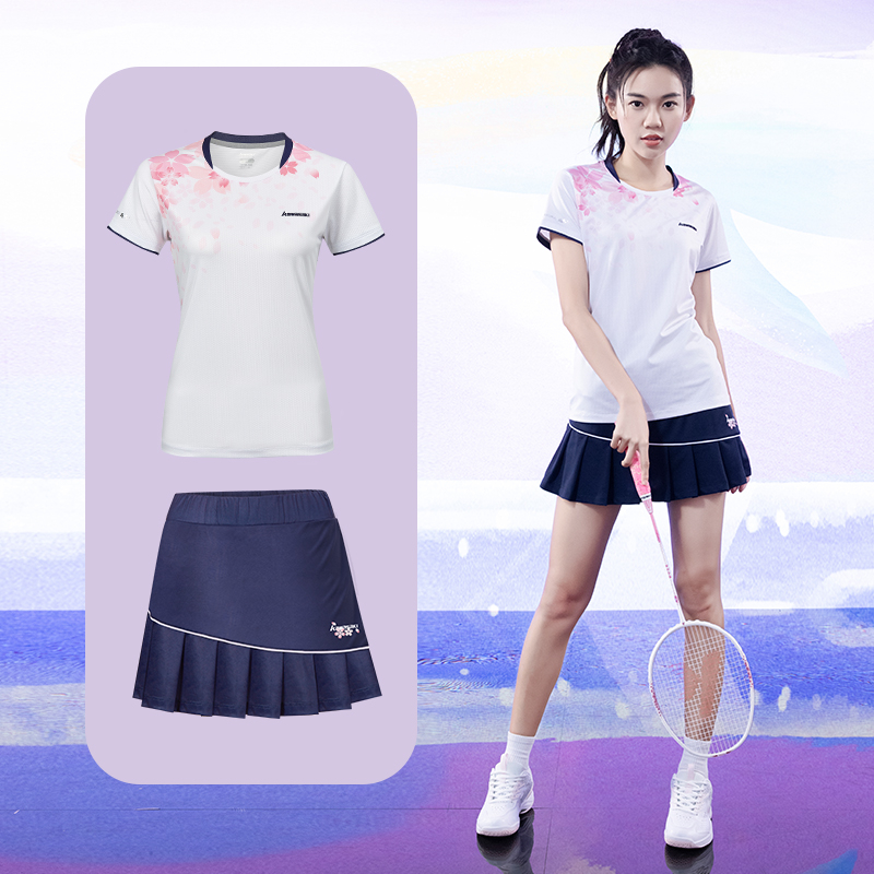 Badminton Jersey - ชุดแบดมินตันผู้หญิงคาวาซากิ Original กีฬาระบายอากาศและดูดซับเหงื่อเสื้อผ้าแบดมินตันฤดูร้อนผู้หญิง