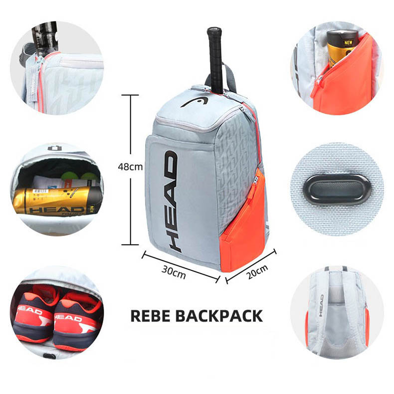 กระเป๋าเป้สะพายหลังเทนนิส HEAD - Badminton Bag บทวิจารณ์และราคา