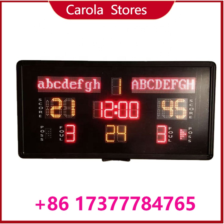 ป้ายบอกคะแนนมัลติสปอร์ต LED ขน - Scoreboard Digital บทวิจารณ์และราคา