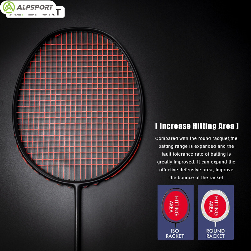 ไม้แบดมินตัน ALPSPORT XHP 2 ชิ - Badminton Racket Carbon บทวิจารณ์และราคา