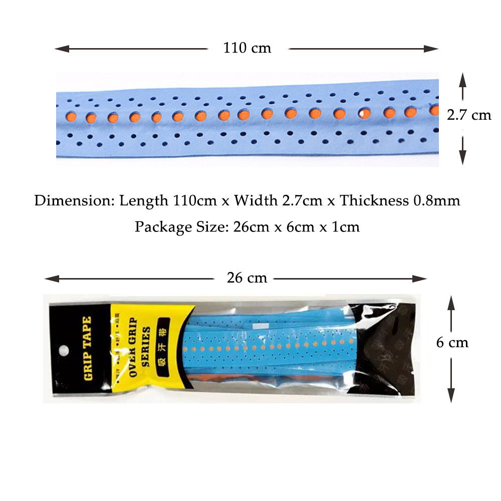 เทปพันด้ามจับแบดมินตันเทนนิสกั - Badminton Grip บทวิจารณ์และราคา